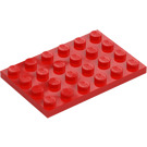 LEGO assiette 4 x 6 (3032)